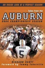 Tapa de Tales from the Auburn 2004 championship season
