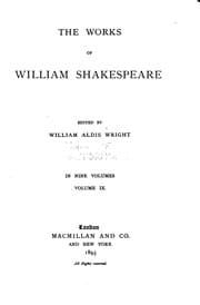 Tapa de The Works of William Shakespeare in Nine Volumes. Volume IX (Hamlet / Henry V / King Henry VI / King Lear / Lover's Complaint / Merry Wives of Windsor / Passionate Pilgrim / Pericles / Phoenix and Turtle / Rape of Lucrece / Romeo and Juliet / Sonnets / Venus and Adonis)