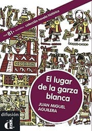 Tapa de El lugar de la garza blanca. Libro+CD (Spanish Edition)