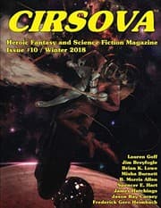 Tapa de Cirsova #10: Heroic Fantasy and Science Fiction Magazine
