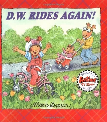 Tapa de D.W. Rides Again (D. W. Series)