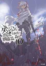 Tapa de ダンジョンに出会いを求めるのは間違っているだろうか 10 (light novel)