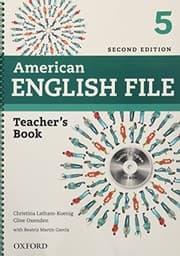 Tapa de American English File 2E 5 Teacher's Book: With Testing Program