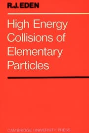 Tapa de High energy collisions of elementary particles