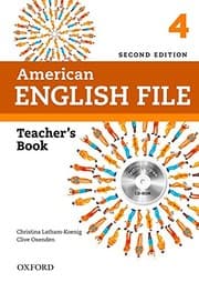 Tapa de American English File 2E 4 Teacher book: With Testing Program