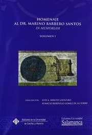 Tapa de Homenaje al profesor Marino Barbero Santos