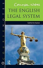 Tapa de Course Notes: the English Legal System