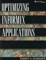 Tapa de Optimizing INFORMIX applications