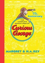 Tapa de The Complete Adventures of Curious George: 75th Anniversary Edition
