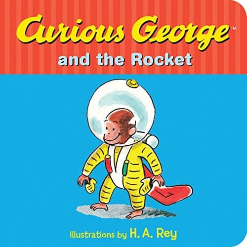 Tapa de Curious George and the Rocket