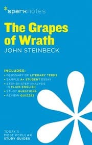 Tapa de The Grapes of Wrath SparkNotes Literature Guide (SparkNotes Literature Guide Series)