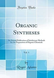 Tapa de Organic Syntheses, Vol. 1
