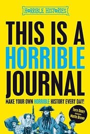 Tapa de This is a Horrible Journal (Horrible Histories)