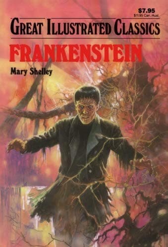 Tapa de Frankenstein (Great Illustrated Classics)