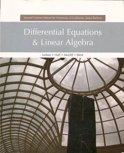 Tapa de Differential Equations & Linear Algebra