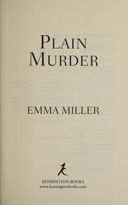 Tapa de Plain murder