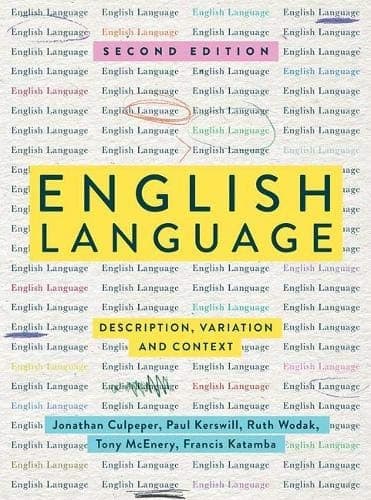 Tapa de English Language: Description, Variation and Context