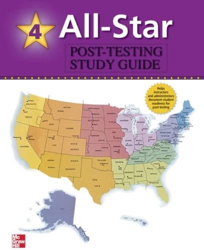 Tapa de All-Star - Book 4 (High-Intermediate - Low Advanced) - USA Post-Test Study Guide