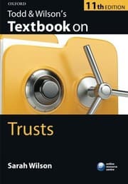 Tapa de Todd & Wilson's Textbook on Trusts
