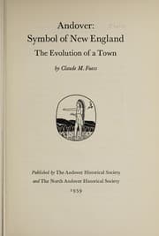 Tapa de Andover: symbol of New England