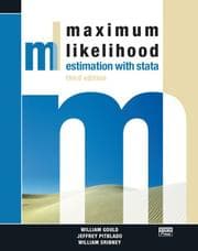 Tapa de Maximum likelihood estimation with stata