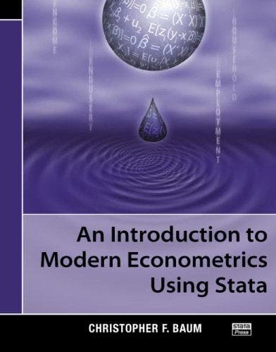Tapa de An Introduction to Modern Econometrics Using Stata