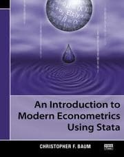 Tapa de An Introduction to Modern Econometrics Using Stata