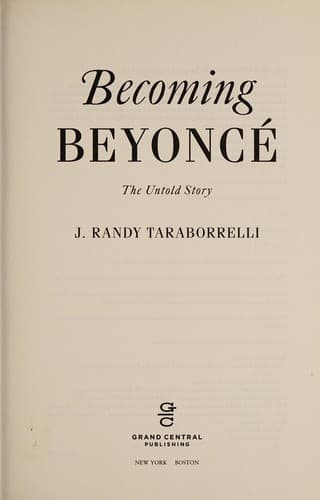 Tapa de Becoming Beyonce