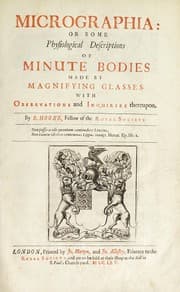 Tapa de Micrographia