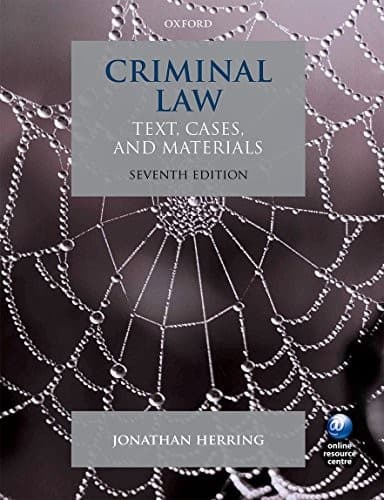 Tapa de Criminal Law: Text, Cases, and Materials