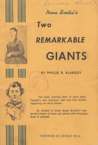 Tapa de Nova Scotia's two remarkable giants