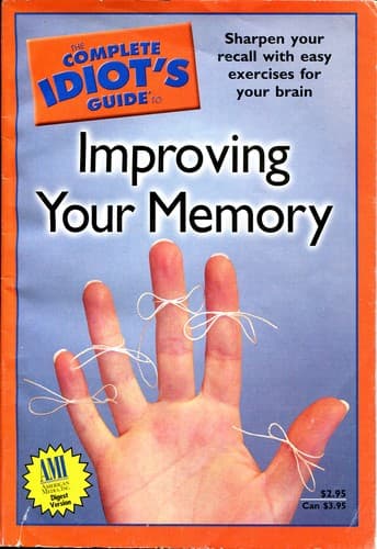 Tapa de The Complete Idiot's Guide to Improving Your Memory