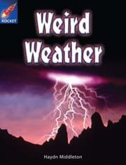 Tapa de Weird Weather: Lime Level, Book 1 (with Parent Notes) (Rigby Rocket)