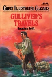 Tapa de Gulliver's Travels (Great Illustrated Classics)
