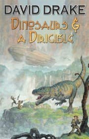 Tapa de Dinosaurs and a Dirigible (1) (BAEN)