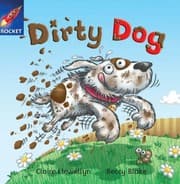 Tapa de Rigby Rocket: Pink Reader 8 - Dirty Dog (Rigby Rocket)