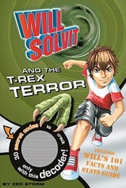 Tapa de Will Solvit Novels: Will Solvit and the T-Rex Terror Bk. 1