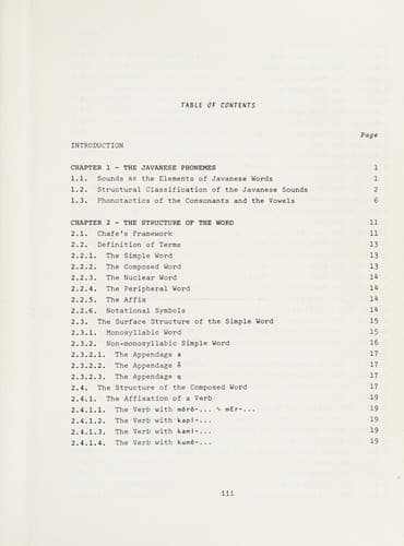 Tapa de A descriptive study of Javanese