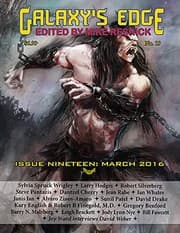 Tapa de Galaxy's Edge Magazine: Issue 19, March 2016