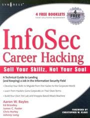 Tapa de Infosec Career Hacking