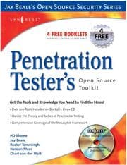 Tapa de Penetration tester's open source toolkit