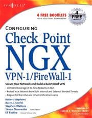 Tapa de Configuring Check Point NGX VPN-1/FireWall-1