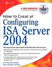 Tapa de How to cheat at configuring ISA server 2004