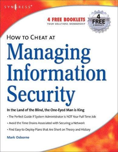 Tapa de How to Cheat at Managing Information Security