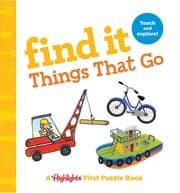 Tapa de Find it. Things that go