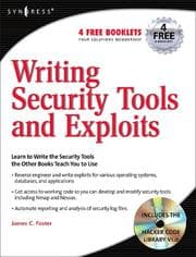 Tapa de Writing Security Tools and Exploits