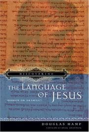 Tapa de Discovering the Language of Jesus