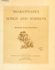 Tapa de Shakespeare's Songs and Sonnets (30)