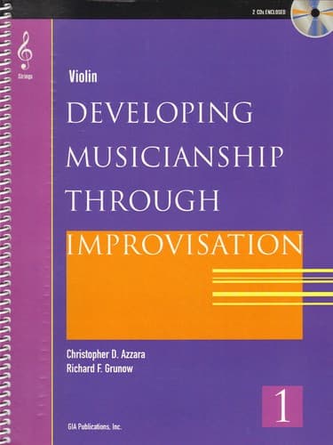 Tapa de Developing Musicianship Through Improvisation, Book 1