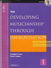 Tapa de Developing Musicianship Through Improvisation, Book 1